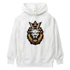 アニマル宮殿の王者ライオン Heavyweight Hoodie