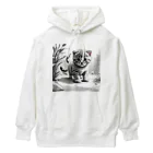 KONEKO_NEKOの子猫の散歩 Heavyweight Hoodie