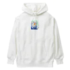 まめるりはことりのセキセイインコ　オパーリン大【まめるりはことり】 Heavyweight Hoodie