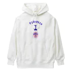 NIKORASU GOのユーモアデザイン「ぺこぺこ」 Heavyweight Hoodie