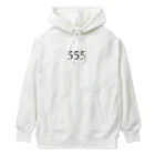 PADA328🌴 タイ語・タイ文字 グッズの555 Heavyweight Hoodie