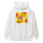 pastelia　shopのまんまるりんごだよ🍎 Heavyweight Hoodie