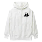 chippokeのころころパンダ（おすわり）小 Heavyweight Hoodie