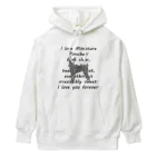 onehappinessのミニチュアピンシャー Heavyweight Hoodie