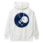 甘漏り屋の宇宙遊泳ビション Heavyweight Hoodie