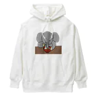 ＋Whimsyのお雑煮だぞう Heavyweight Hoodie