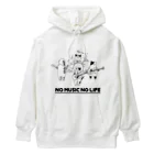 tieのねこバンド Heavyweight Hoodie