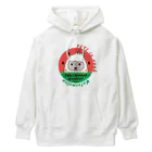 イラスト MONYAAT の食べたいものなぁんだ？ Heavyweight Hoodie