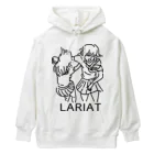 TRAVA design SHOPの女子高生ラリアット Heavyweight Hoodie