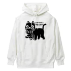 イラスト MONYAAT のやみねこ、ろっぽ Heavyweight Hoodie