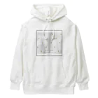 rilybiiのframe* flower pattern Heavyweight Hoodie