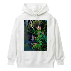 クドームーンの階段の野良猫 Heavyweight Hoodie