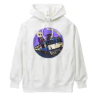 鉄道博士 / Dr.Railwayの鉄道宗 僧侶 尺束 Heavyweight Hoodie