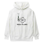 ハローティーワークスのうでが生えたよ【緑】 Heavyweight Hoodie