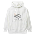 ハローティーワークスのうでが生えたよ【橙】 Heavyweight Hoodie