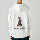 Color Rabbitの南国のうさぎさん Heavyweight Hoodie