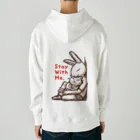 BeachBunnyのうさぎとねこ　Stay With Me Heavyweight Hoodie