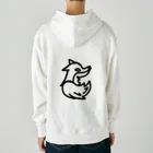 も蜘蛛くの狼 Heavyweight Hoodie