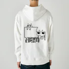 オカ氏のNEKO-Girl Black Heavyweight Hoodie