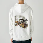 キッチンファラオのキッチンカー風デザイン Heavyweight Hoodie