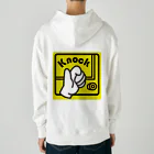 tekutekupockeのknock on the door Heavyweight Hoodie