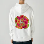 onehappinessのピンシャー　hibiscus　花言葉　onehappiness Heavyweight Hoodie