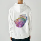 K_flowerのRainbow Carnation Heavyweight Hoodie