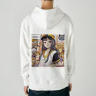 HARERUYA59の阪神タイガース　優勝　マスコット　トラ娘 Heavyweight Hoodie