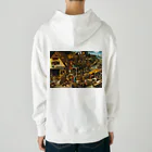 世界美術商店のネーデルラントの諺 / Netherlandish Proverbs Heavyweight Hoodie