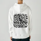 &AIのピクセルアートダルメシアン　6 Heavyweight Hoodie