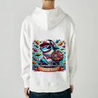 DJシャークのDJシャーク(PARY TIME) Heavyweight Hoodie