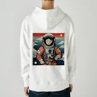 宇宙開発デザイン科のスペース芸子 Heavyweight Hoodie