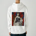 世界美術商店の聖母子と天使たち / Virgin and Child Surrounded by Angels Heavyweight Hoodie