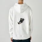 2-5-3aa7の忍者 Heavyweight Hoodie