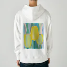 Wonder Bird Forestのチューリップ Heavyweight Hoodie