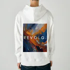 REVOLG.の人生はアートだ！アナタの... Heavyweight Hoodie