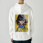 yanagi029のワイシャツ女子 Heavyweight Hoodie