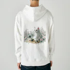 Patroの東京と猫 Heavyweight Hoodie