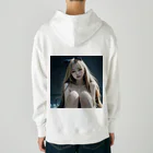 AI美女書架のAI美女猫　ララ Heavyweight Hoodie