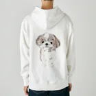 hanapecha_wannyanのシーズーちゃんおすましポーズ Heavyweight Hoodie