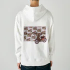 夜彩　-yasai-のsweets cab / chocolatecake Heavyweight Hoodie