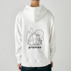 prameeのロゴパーカー Heavyweight Hoodie