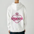 ハピネスポイント🌷山田ホアニータのQueenロゴパーカー Heavyweight Hoodie