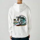 風来のSharkなヤツ!! Heavyweight Hoodie