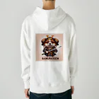 jumping坊主の侍犬 Heavyweight Hoodie