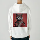 hogarakuの縄文猫 Heavyweight Hoodie