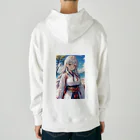 巫女スタぐらむの母性溢れる巫女 Heavyweight Hoodie