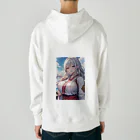 巫女スタぐらむの巫女姿のママ Heavyweight Hoodie