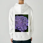 yurisacinの紫陽花（紫） ヘビーウェイトパーカー