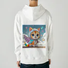 癒しの部屋🐾໒꒱の着ぐるみCat✧˖* Heavyweight Hoodie